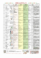 予定献立表　３月.pdfの1ページ目のサムネイル