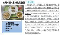 6月4日（水）給食.pdfの1ページ目のサムネイル