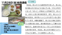 11月28日（金）給食.pdfの1ページ目のサムネイル