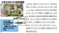 5月20日（水）給食.pdfの1ページ目のサムネイル